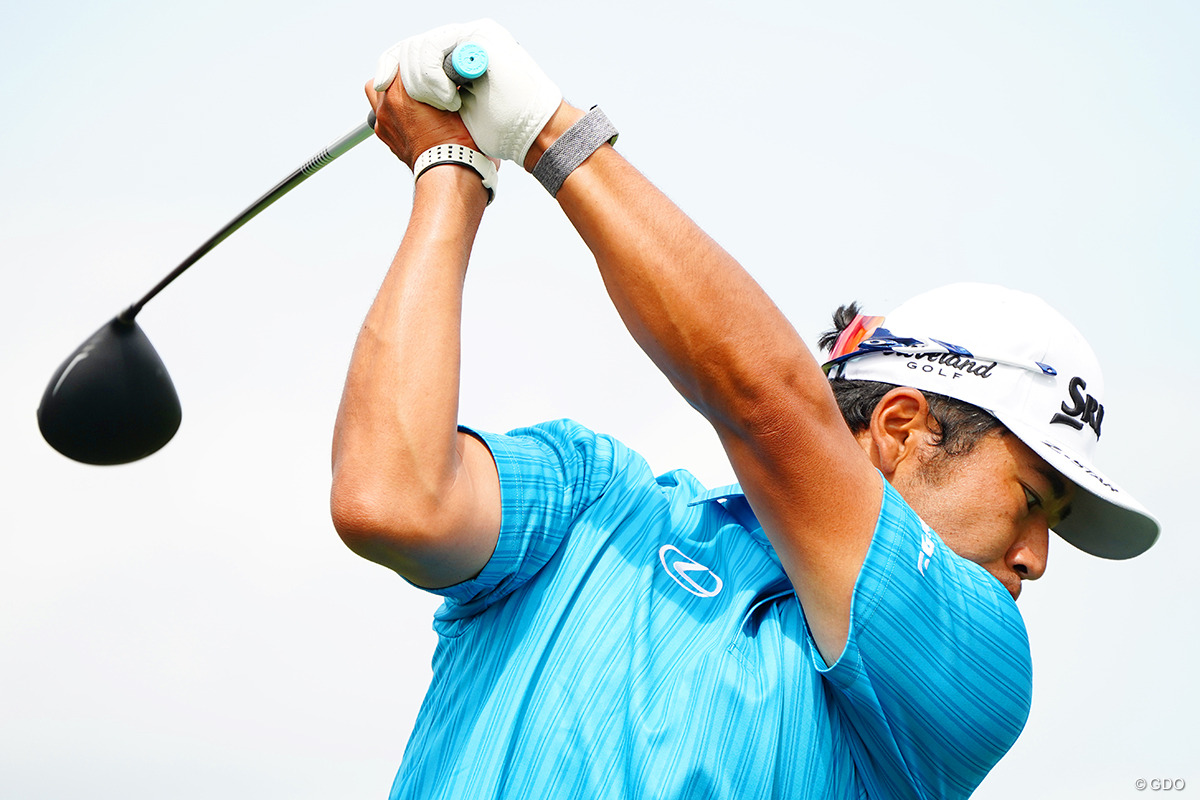 松山英樹は1Wに黒いシャフトも挿してテスト