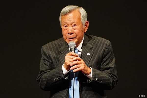 JGTOの諸星裕会長は国内男子ツアーの試合数が増える見通しを語った