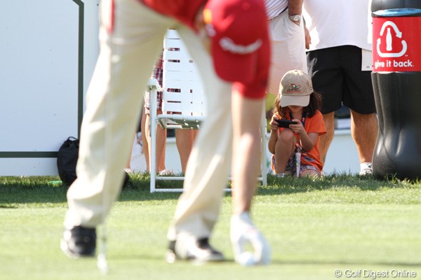 2011年 アーノルド・パーマーインビテーショナル 2日目 ギャラリー ゴルフを、見てよ～っ