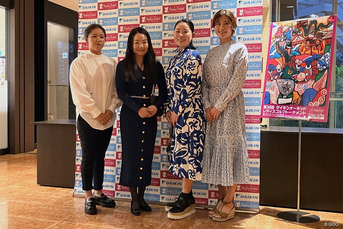 2025年 ダイキンオーキッドレディスゴルフトーナメント 事前 山城奈々 上原彩子 比嘉真美子 新垣比菜