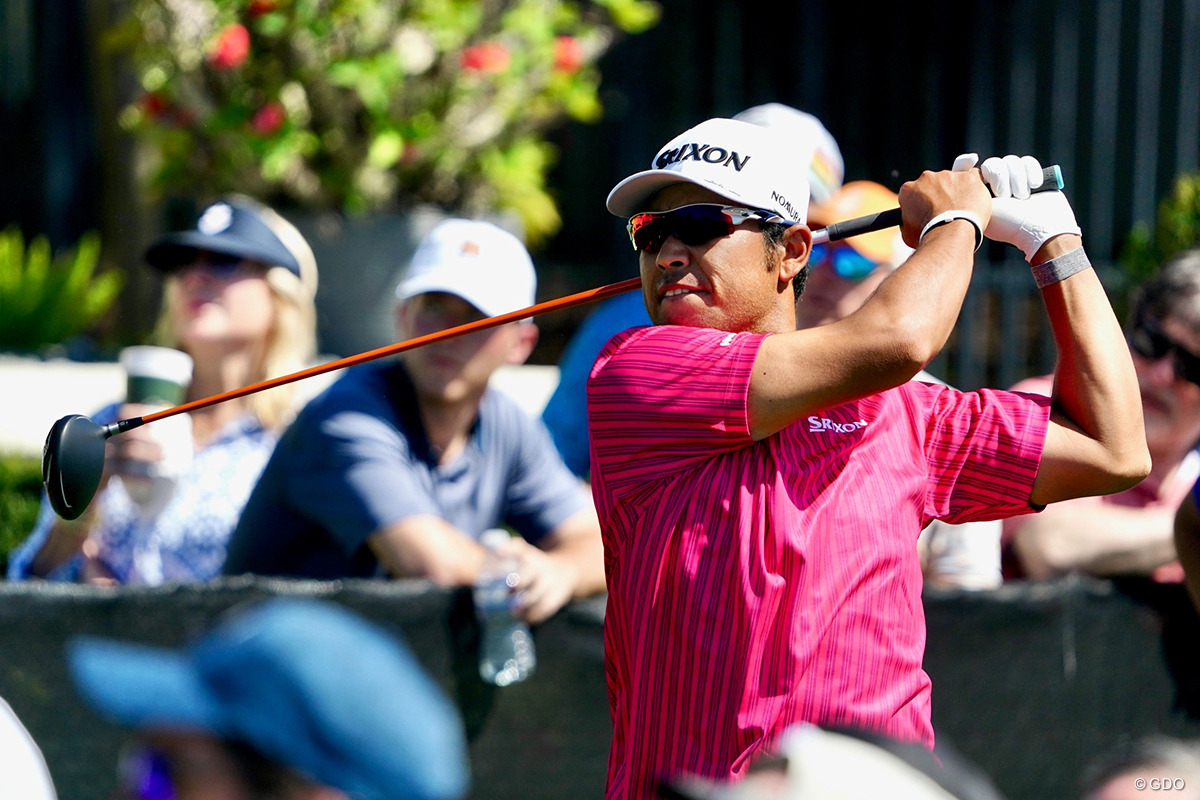 松山英樹は2日目を「72」でプレーした