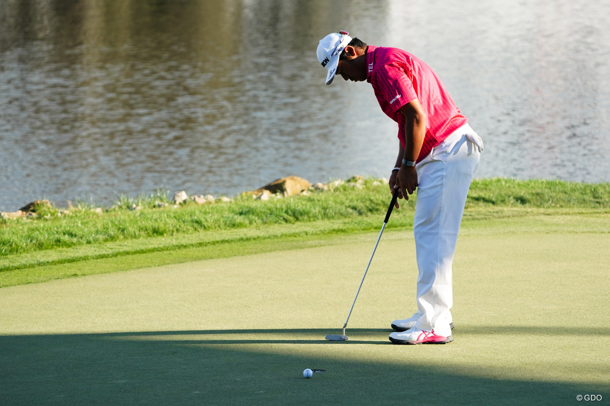 最終18番が悔しい