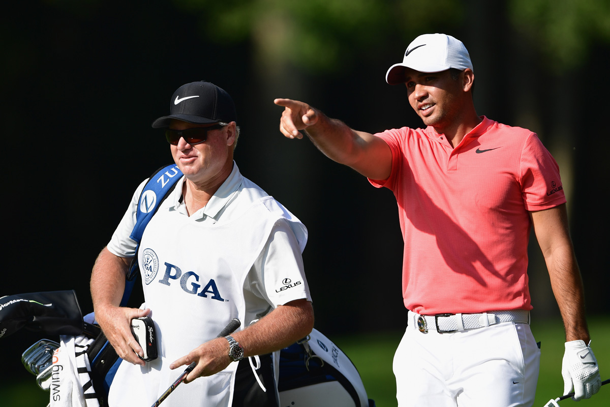 ジェイソン・デイ（右）とコリン・スワットン氏（写真は2017年全米プロ）