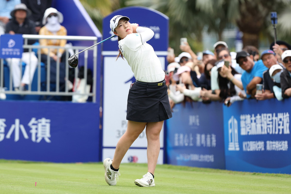ルーキーの竹田麗央が単独首位で最終日へ（Zhe Ji/Getty Images）