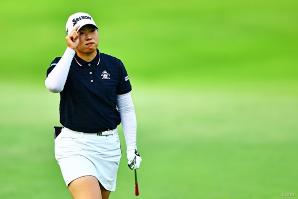ルーキーの竹田麗央が独走でサンデーバックナインへ ※撮影は2025年「HSBC女子世界選手権」