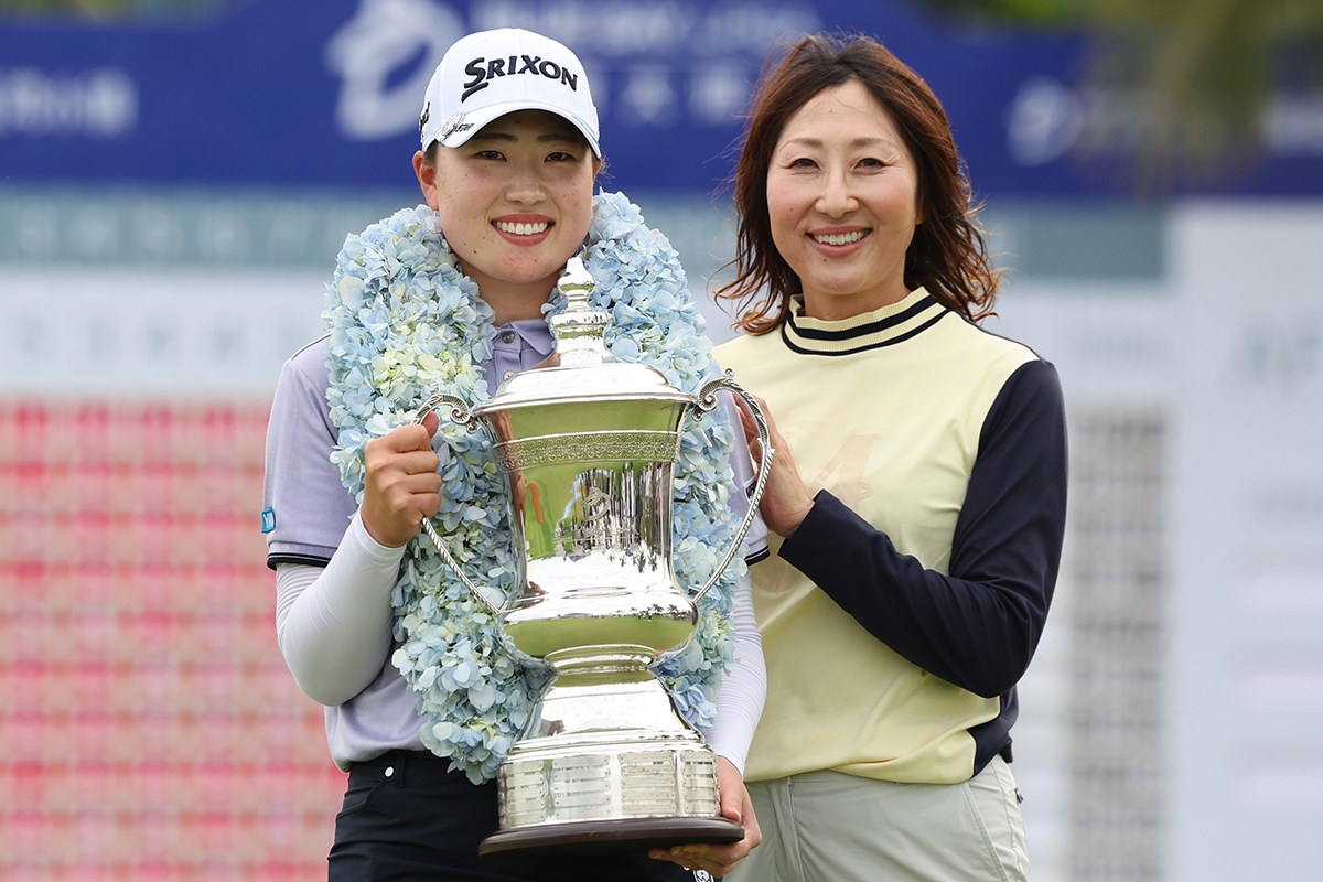 2025年 ブルーベイLPGA 4日目 竹田麗央 竹田哲子