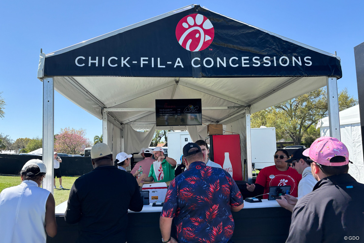 会場の店舗は大人気 2025年 アーノルド・パーマー招待byマスターカード