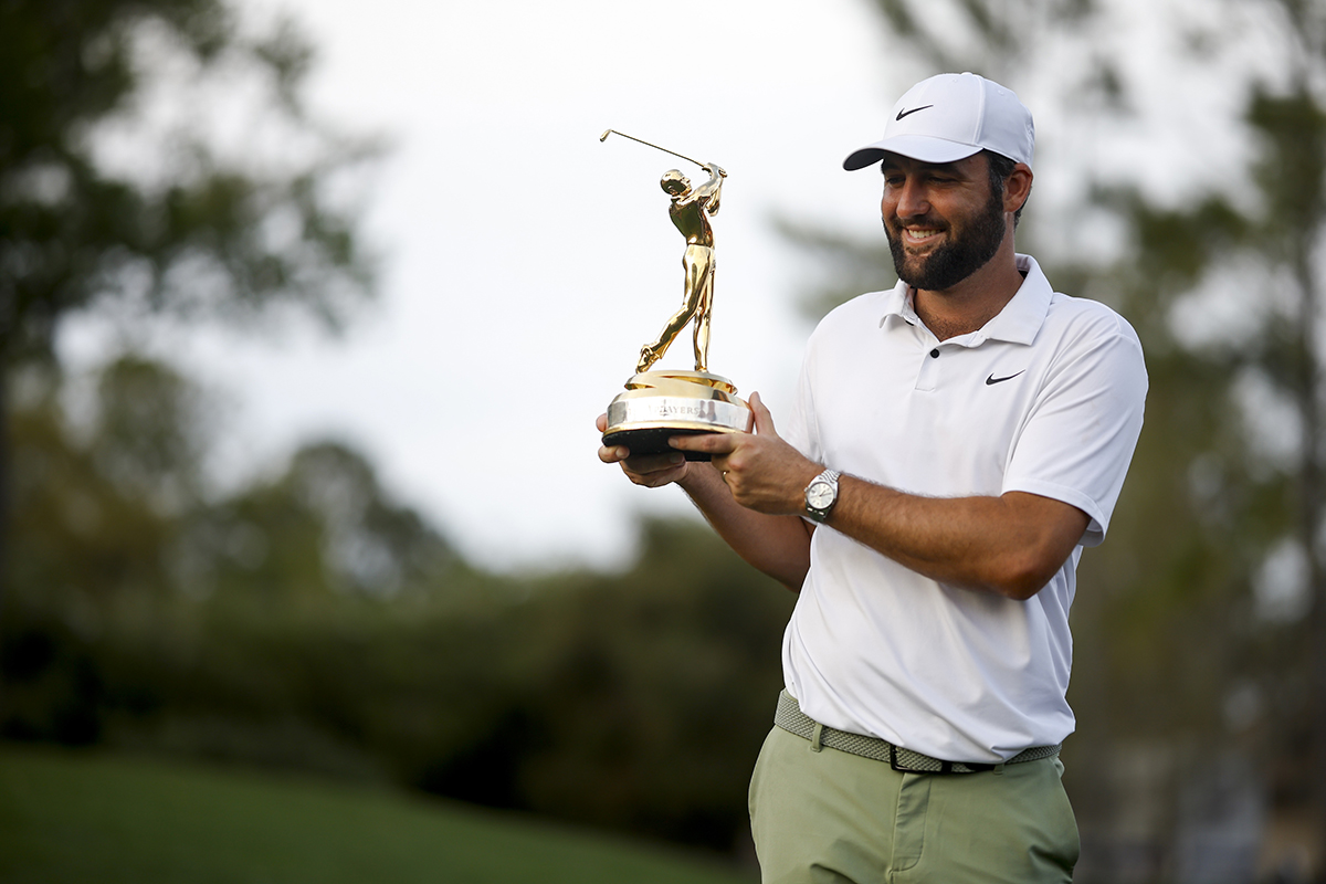 シェフラーが振り返る 首痛はねのけ「プレーヤーズ」連覇