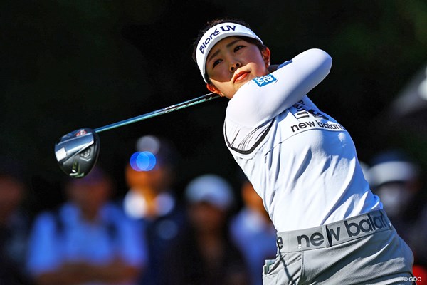 スポット参戦の山下美夢有は3位タイで最終日へ ※撮影は2025年「HSBC女子世界選手権」