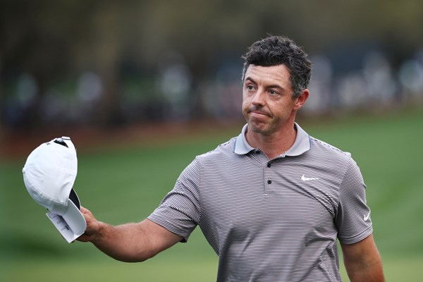 悔しさをにじませて最終ラウンドを終えたロリー・マキロイ（Jared C. Tilton/Getty Images）
