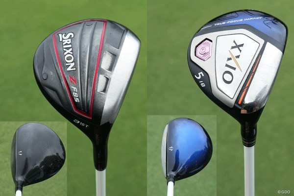 FWは慣れ親しんだスリクソン Z F85とゼクシオ テン