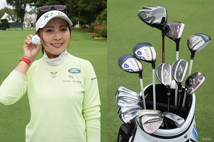 2025年 Vポイント×SMBC レディスゴルフトーナメント 事前 青木瀬令奈＆バッグ