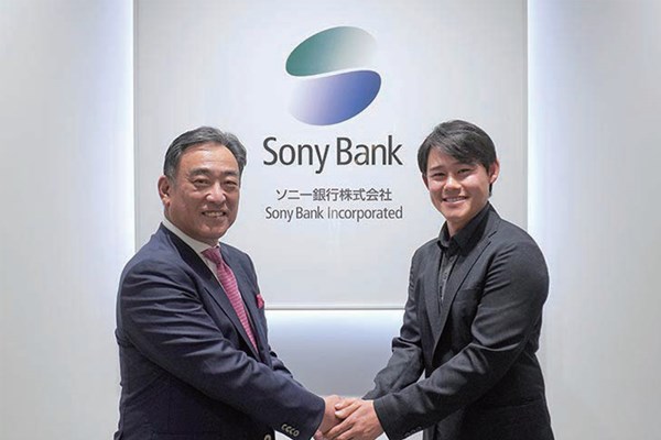 PGAツアーで戦う大西魁斗がソニー銀行とスポンサー契約を結んだ（提供：ソニー銀行株式会社）