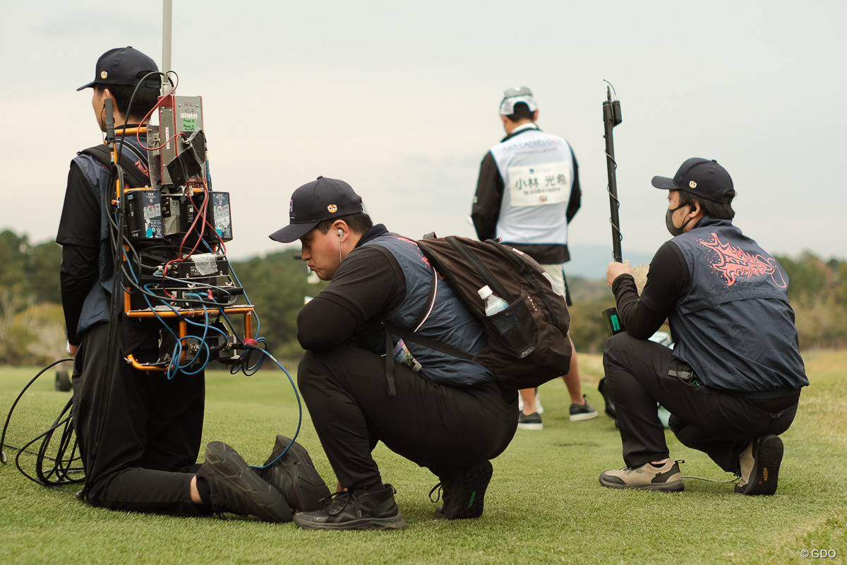 撮影の裏側 2025年 アクサレディスゴルフトーナメント in MIYAZAKI 2日目 動画班