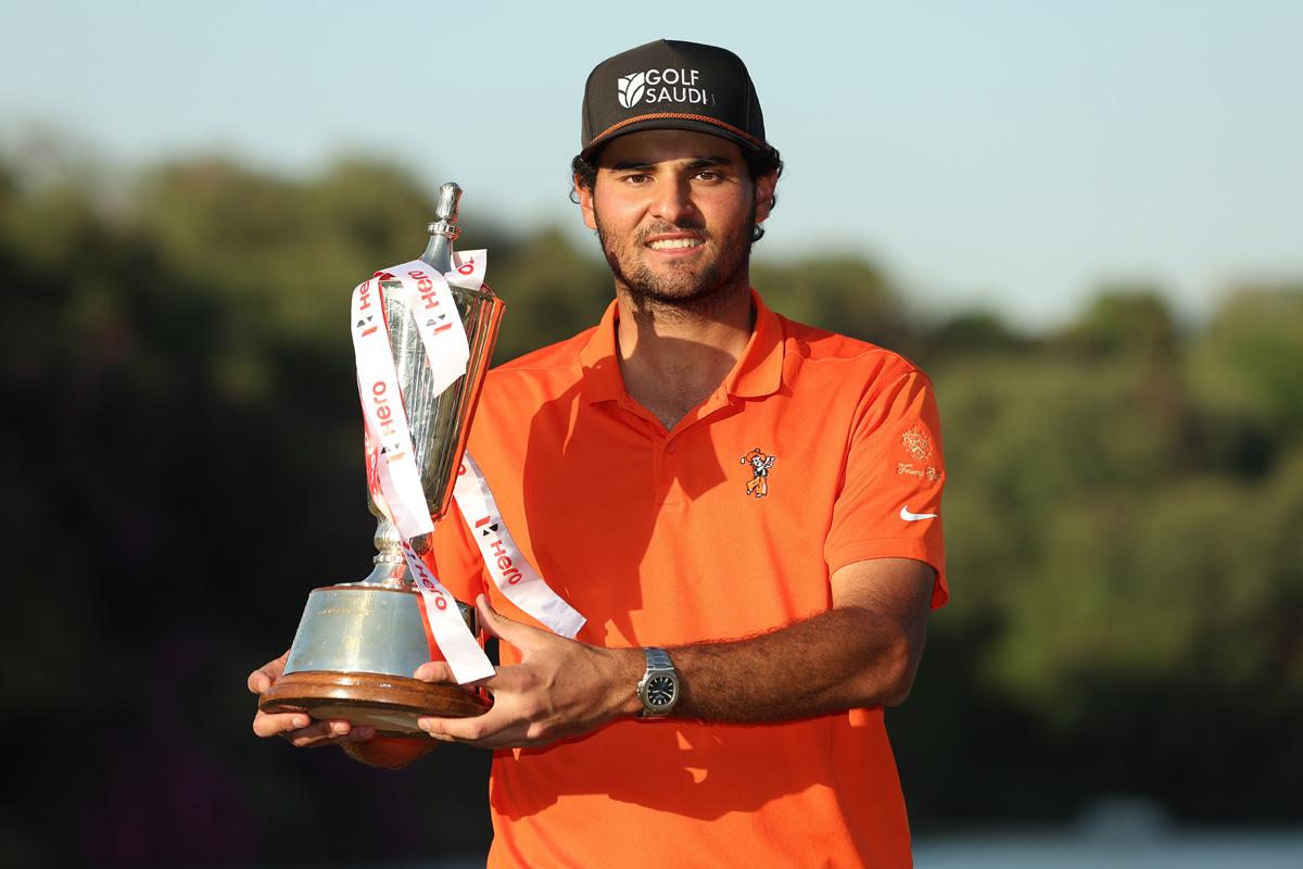 エウヘニオ・チャカラは欧州ツアーメンバーの資格も手に（Luke Walker/Getty Images）