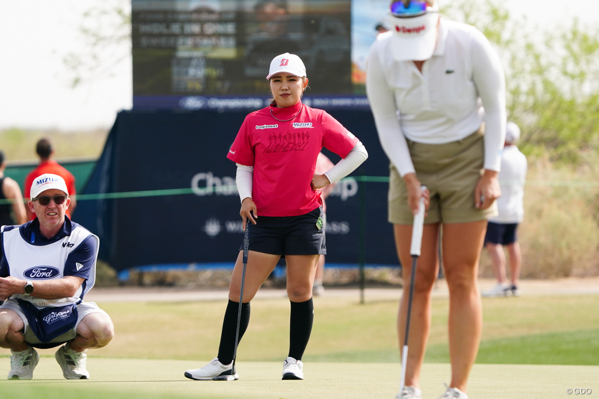 逆転優勝を狙った古江彩佳は17位でフィニッシュ