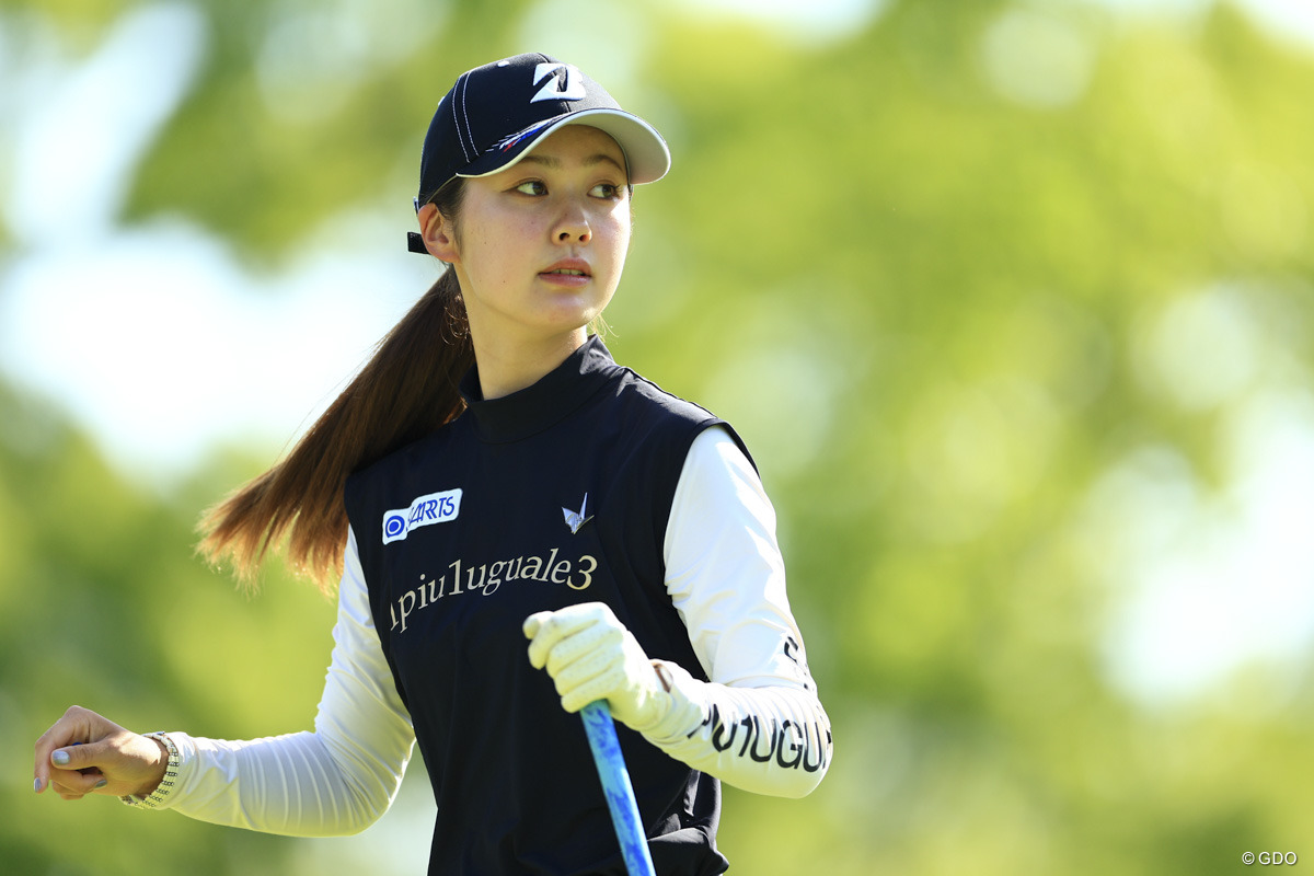 2アンダー「70」で回った與語優奈※撮影は2024年「アース・モンダミンカップ」