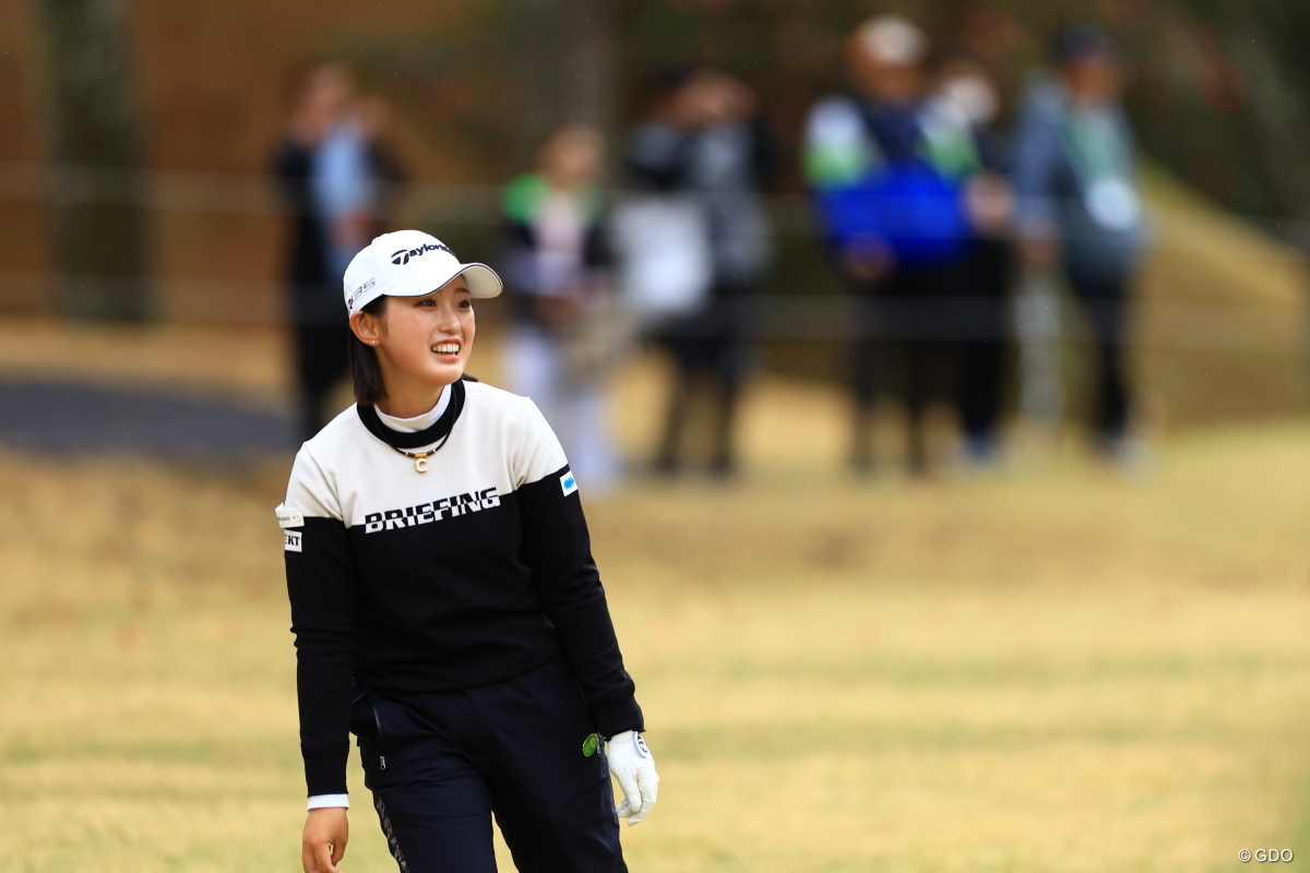 3オーバーフィニッシュ 2025年 ヤマハレディースオープン葛城 初日 清本美波