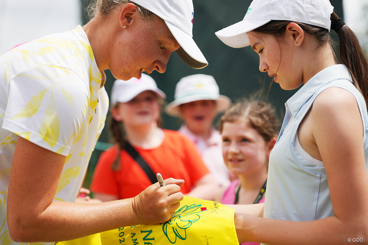 光り輝く女性たち 2025年 オーガスタナショナル女子アマチュア 2日目 ソフィア・シェリフ・エッサカリ