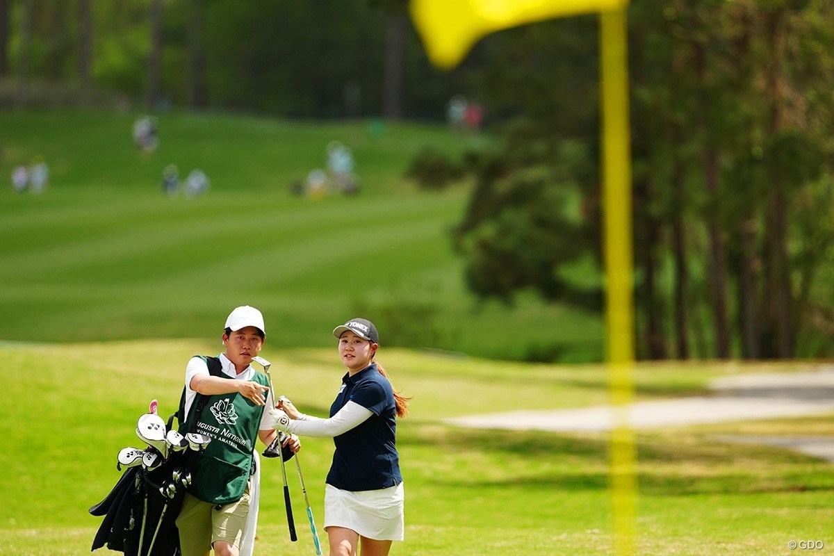 2025年 オーガスタナショナル女子アマチュア 2日目 倉林紅