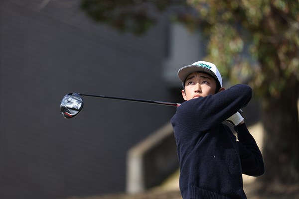 2025年 Novil Cup 3日目 武田紘汰 最終日に3打差を逆転した（提供：JGTO）