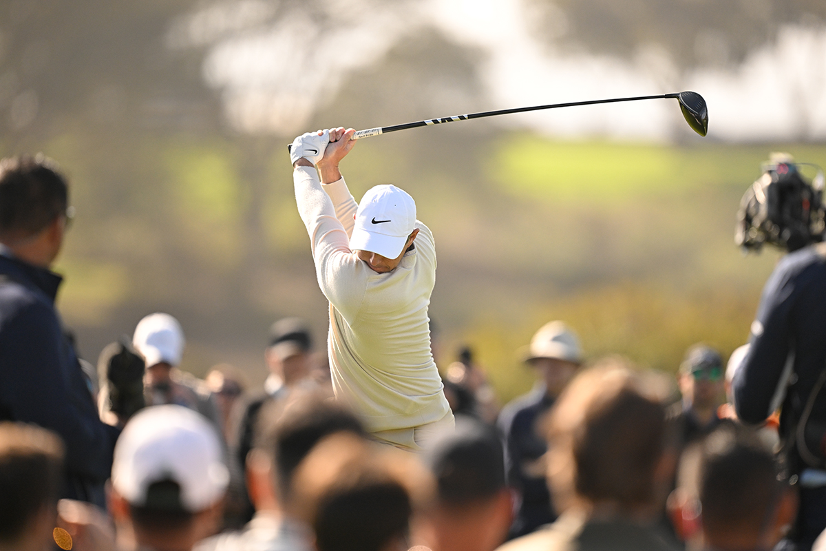 ローフェードの切り札を武器に」マスターたちのスイング解析／ロリー