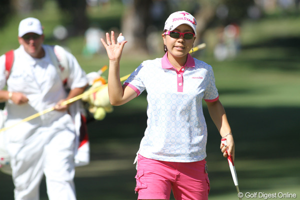 美香、同期のメジャー制覇を見届けて