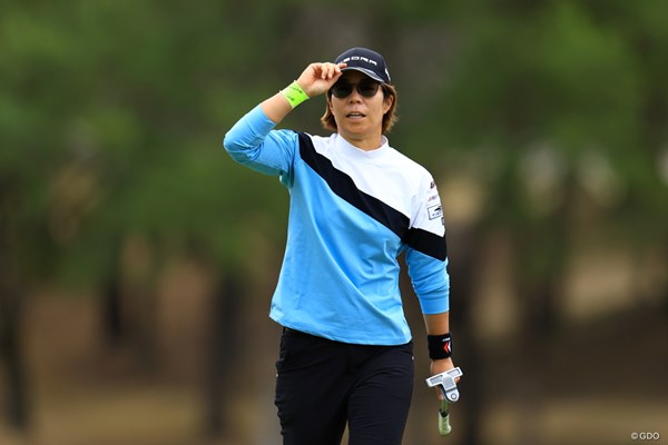2025年 ヤマハレディースオープン葛城 3日目 穴井詩 37歳の穴井詩。大会2勝目を狙う
