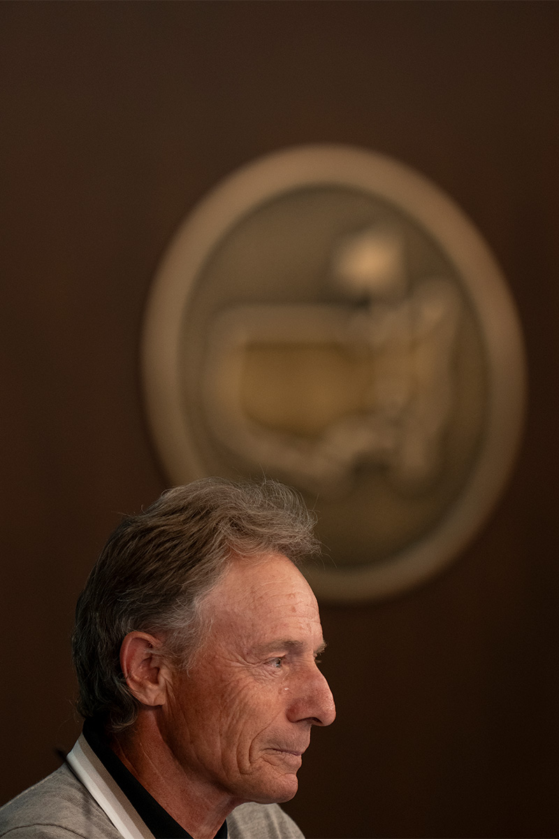 今年を最後に思い出の詰まったオーガスタを去る（提供：Augusta National Golf Club）