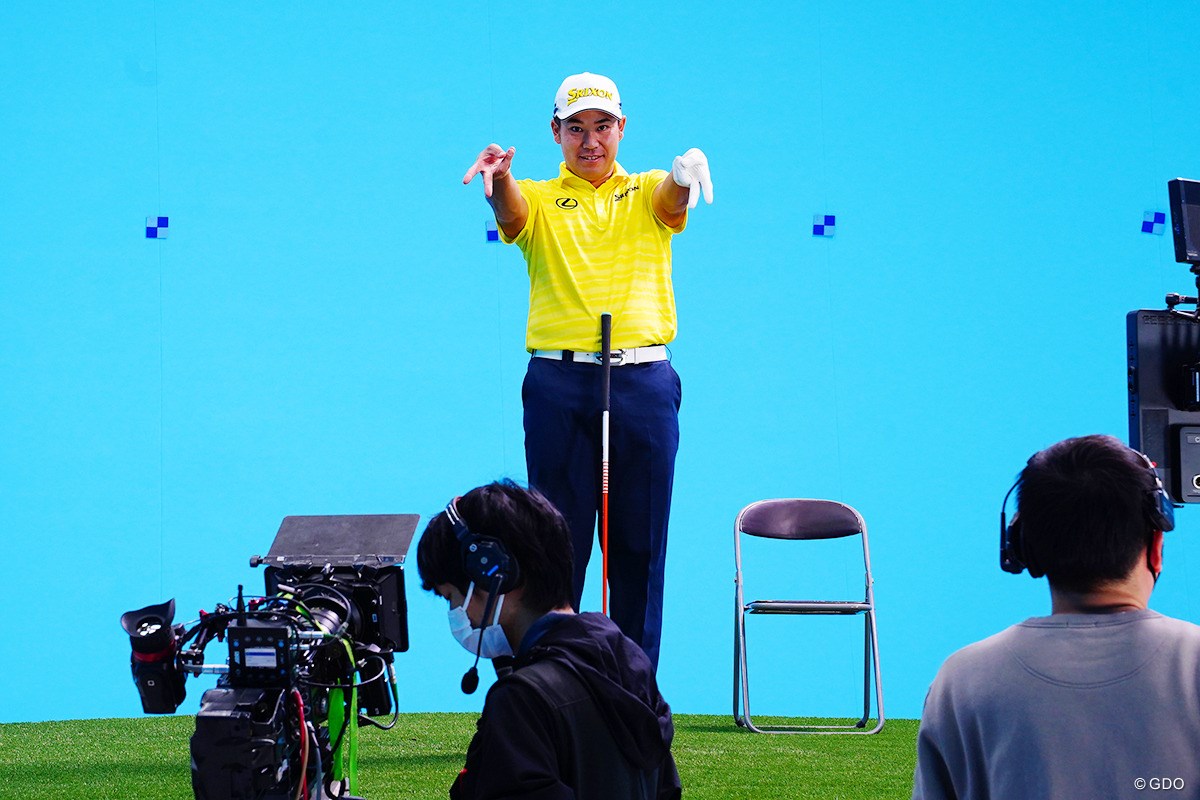 2024年 松山英樹 CM撮影 ギャルピースやめろ