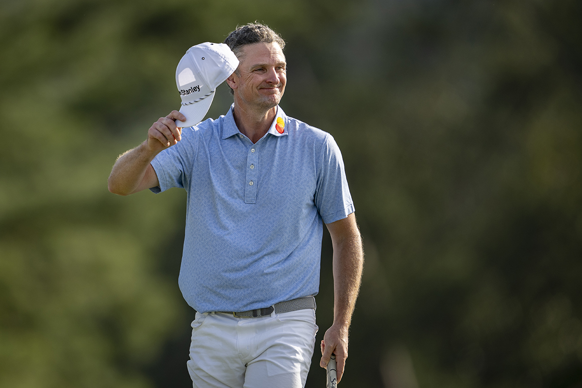 ジャスティン・ローズは悲願のマスターズ制覇へ首位発進(Augusta National Golf Club)