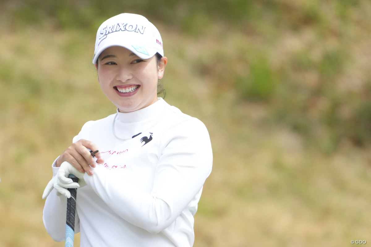 古江彩佳 直筆サイン入りキャップ　美品　スタジオアリス 女子オープン　ゴルフ 古江彩佳 直筆サイン入りキャップ 美品 スタジオアリス 女子