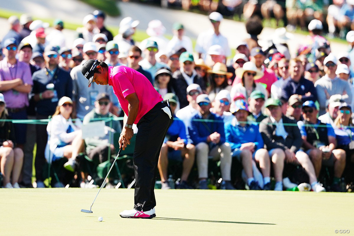 この日の平均パット数「1.81」で88位だった