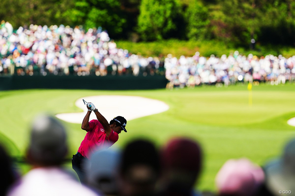 好調なショットがスコアにつながった