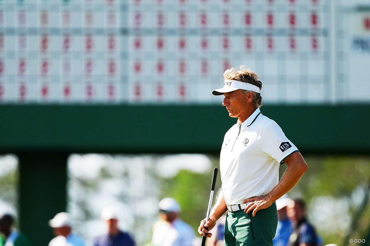 生き様 2025年 マスターズ 2日目 ベルンハルト・ランガー