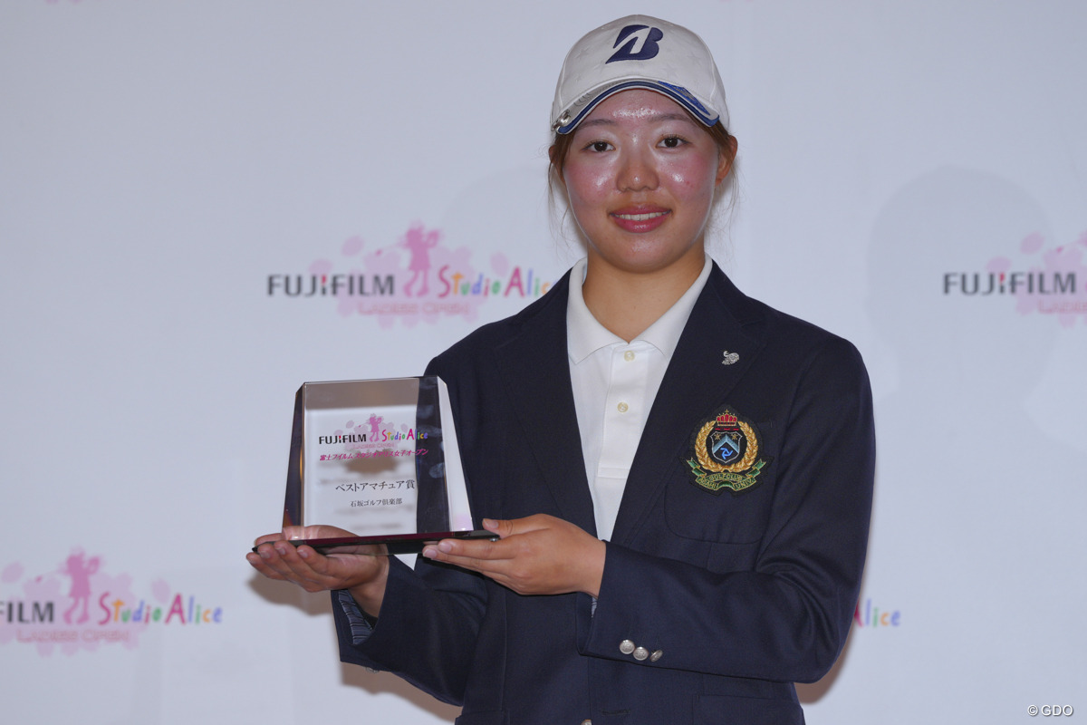 ローアマゲットです。 2025年 富士フイルム・スタジオアリス女子オープン 3日目 小宮 千鶴