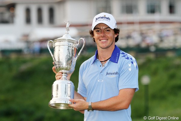2011年 全米オープン 最終日 ロリー・マキロイ メジャー初優勝は8打差をつける独走