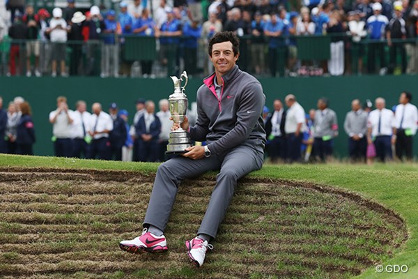 2014年 全英オープン 最終日 ロリー・マキロイ ニクラス、ウッズに次ぐ25歳77日でメジャー3勝目