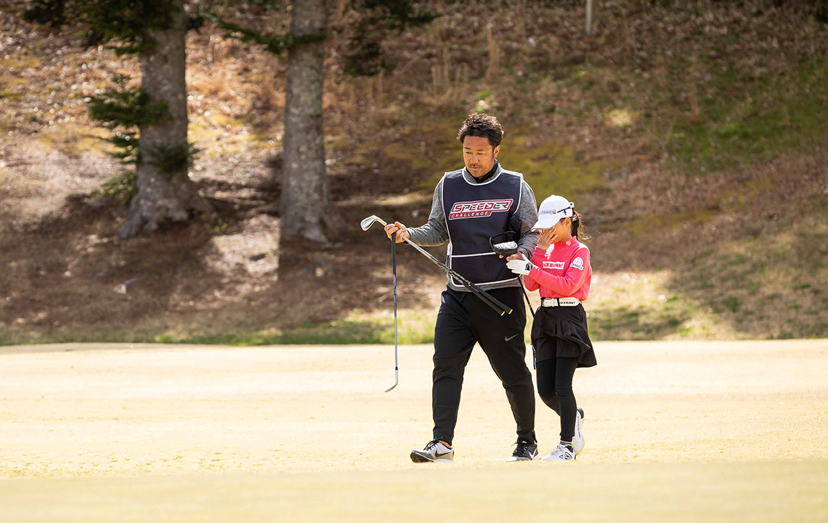 2025年 フジクラ特集 前年、小学校低学年の部で優勝した大廣紗良さんは、小学校高学年の部で2位。最終ホールで1つ落として悔し涙