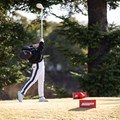 どこかで見たことがあるようなプロ並みスイング