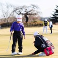 ジュニアゴルファーに競技の機会を提供。親も真剣だ