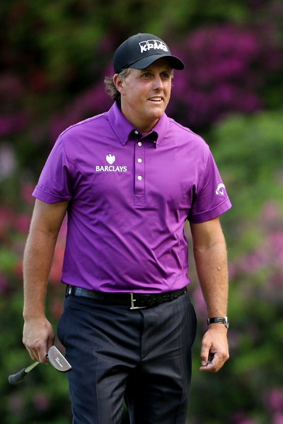 2011年 マスターズ 初日 フィル・ミケルソン