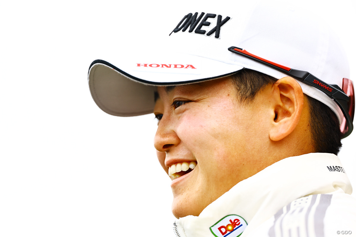 岩井明愛が初日「66」をマークした