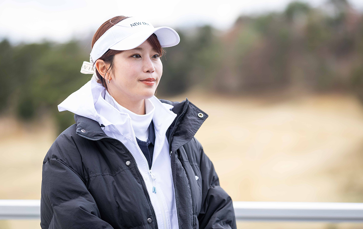 2025年 フジクラ特集 ゴルフネットワークの番組収録でリポートのために訪れた稲村亜美さん
