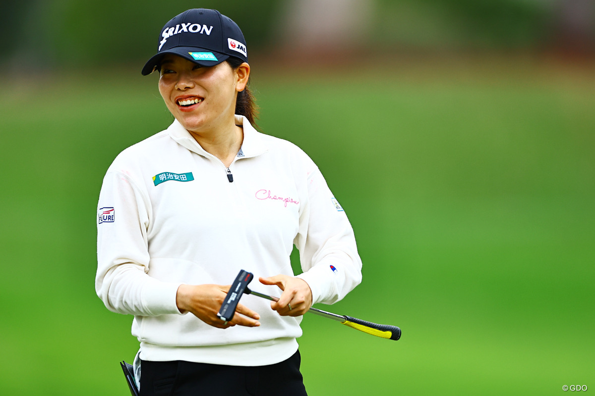 勝みなみのパットが覚醒...後半アウトをわずか8パットで終えた