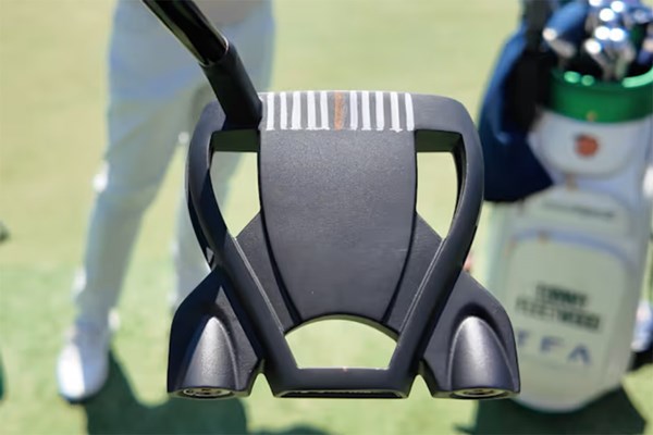 シャーピーで描いた線がユニーク フリートウッドの新パター（GolfWRX提供）