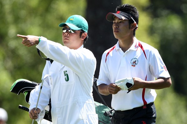 2011年 マスターズ初日 松山英樹