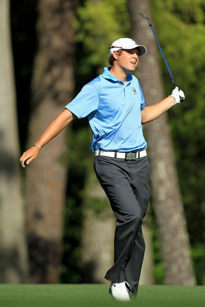 2011年 マスターズ初日 ピーター・ユーライン