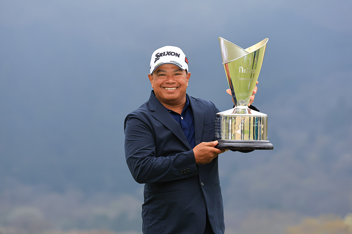 マークセンが今季初優勝をあげた(提供:日本プロゴルフ協会)