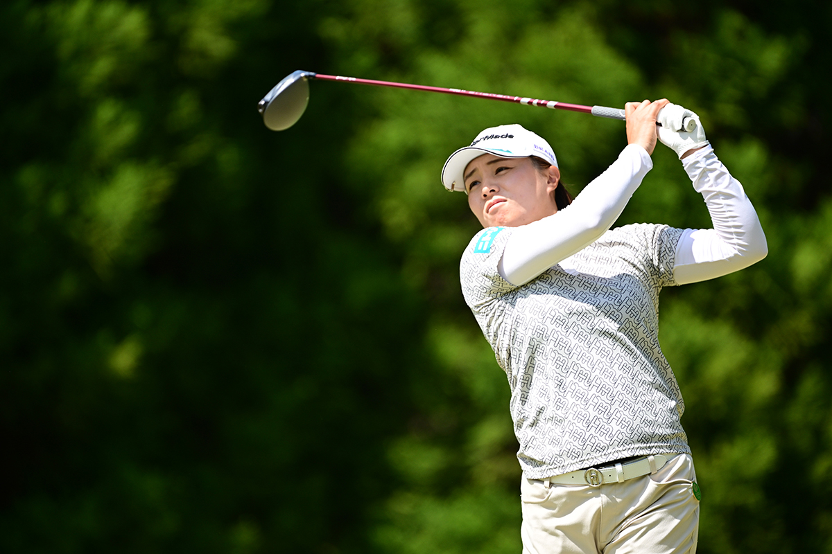 永峰咲希が首位発進（Atsushi Tomura/Getty Images）
